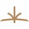 Ekena Millwork Davenport Timber Gable Bracket, Western Red Cedar, 60"W x 32"H x 3 1/2"D x 3 1/2"F, 13/12 Pitch GBW060X32X0404DAV00SWR - alternate 1